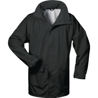 Stretch-Regenjacke LUND Gr.XL schwarz NORWAY