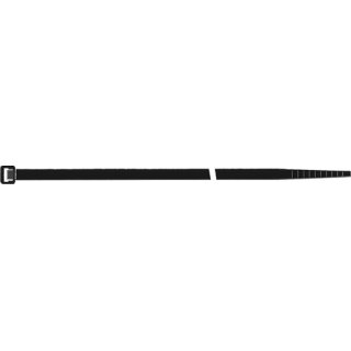Kabelbinder L.200mm B.4,5mm PA 6.6 schwarz SAPISELCO