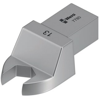 Einsteckmaulschlüssel 7780 SW 13mm 14x18mm CV-Stahl WERA
