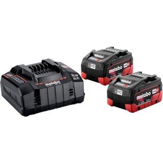 Akku-Set Basic 5,5 LiHD 18 V 2x5,5 (LiHD) Ah Krt.METABO