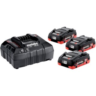 Akku-Set Basic 4,0 LiHD 18 V 3x4 (LiHD) Ah METABO