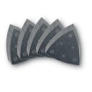 Haftschleifblatt-Set gel.K.60,80,120,180,240 FEIN