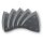 Haftschleifblatt-Set gel.K.60,80,120,180,240 FEIN