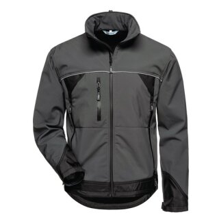 Softshelljacke BETA Gr.XXXL grau/schwarz ELYSEE