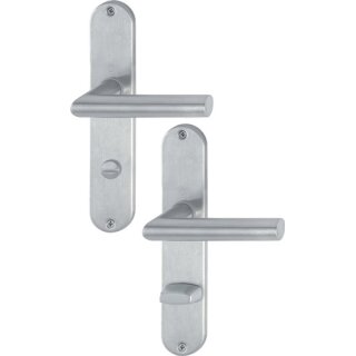 Langschildgarnitur Ams.E1400Z/302 VA F69 SK/OL 78mm HOPPE