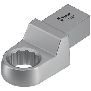 Einsteckringschlüssel 7781 SW 24mm 14x18mm CV-Stahl WERA