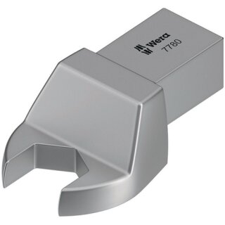 Einsteckmaulschlüssel 7780 SW 19mm 14x18mm CV-Stahl WERA