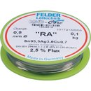 Ltdraht ISO-Core RA 0,5mm 100g Sn95,5Ag3,8Cu0,7 FELDER