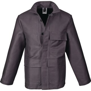 Schweißerschutz-Jacke Gr.52 grau PROBAN