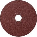 Fiberscheibe CS 561 D.125mm K.180 f.HO/Metall Korund...