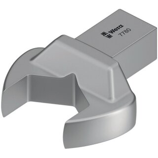 Einsteckmaulschlüssel 7780 SW 32mm 14x18mm CV-Stahl WERA