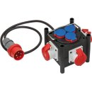 Stromverteiler Stecker 400V/16 A 3xCEE400V+3x230V...