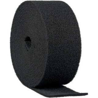 Schleifvliesrolle NRO 500 L.10m B.115mm medium schwarz KLINGSPOR