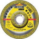 Trennscheibe A 24 Extra D125xB3,2mm Bohrung 22,23mm...