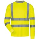 Warnschutz-Langarm-T-Shirt OLEAS Gr.L (54/56) gelb SAFESTYLE