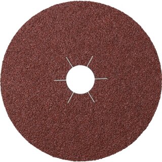Fiberscheibe CS 561 D.125mm K.320 f.HO/Metall Korund KLINGSPOR