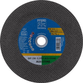 Trennscheibe EHT PSF ALU+STONE D230x3,2mm ger.Bohr.125mm PFERD