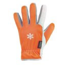 Handschuhe GROEDEN Gr.9 orange/silber-grau EN 388,EN 511...