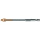 Glasbohrer D.4mm kugelgestrahlt ALPEN