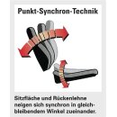 Bürodrehstuhl m.Synchrontechnik schwarz/grau...