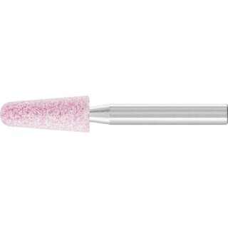 Schleifstift K.46 EK D.10xH.25mm Schaft-D.6mm Kegelform Härte 0 rosa (AR)