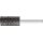Schleifstift INOX EDGE D16xH32mm 6mm NK 30 ZY PFERD