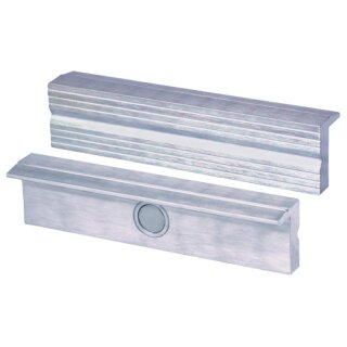 Schraubstockschutzbacke TYPN f.Backen-B.160mm Rillenprofil Alu.1Paar/VE HEUER