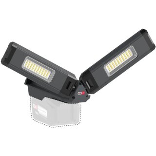 LED-Strahler DUO CONNECT 108 W 2500 lm 5,2 Ah 18 V IP30 SCANGRIP