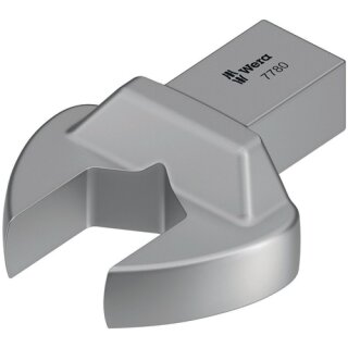 Einsteckmaulschlüssel 7780 SW 24mm 14x18mm CV-Stahl WERA