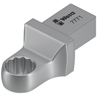 Einsteckringschlüssel 7771 SW 8mm 9x12mm CV-Stahl WERA