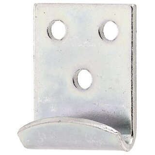 Schließhaken f.Kistenverschlüsse L.34 B.25 S.2mm STA galv.verz.d.pass.ger.GAH