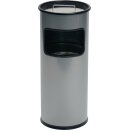 Kombiascher Ø260xH620 silber Stahlbl.DURABLE
