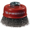 Topfbrste D.80mm Drahtstrke 0,3mm STA 8500min- PROMAT