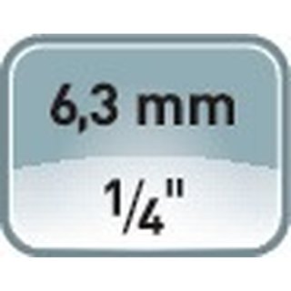 Bit PZD Gr.2 L.50mm 1/4 Zoll 6KT E6,3 zhh.Torsionsform Karte m.2 St.855/4 TZ SB