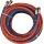 Autogengasschlauch L.5m ID 6/9mm Wandst.5/3,5mm blau/rot