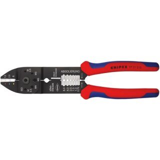 Crimpzange L.230mm 0,5-6 (AWG 20-10) mm² KNIPEX