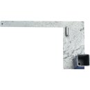 Geländerhalterung B170xH120xL400mm Metall...