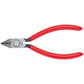 Seitenschneider L.125mm Form 8 Facette ja,kl.Kopf pol.Ku.-berzug KNIPEX