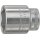 Steckschlüsseleinsatz 456 7 3/8 Zoll 6 kant SW 7mm L.24mm STAHLWILLE