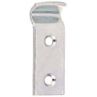 Schließhaken f.Kistenverschlüsse L.50 B.18 S.2mm STA galv.verz.d.pass.gekr.GAH