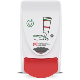 Spender Hauptpflege H233xB115xT130ca.mm 1l weiß/rot SC JOHNSON