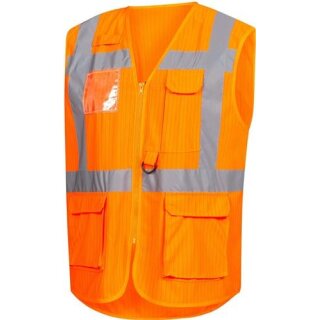 Warnweste 7118 Gr.2XL neonorange EN ISO 13688/EN ISO 20471/EN 1149 NITRAS