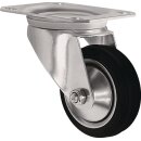 Lenkrolle D.80mm Trgf.70kg VG Platte L105xB80mm TECWERK