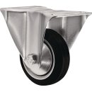 Bockrolle D.100mm Trgf.75kg VG Platte L105xB80mm TECWERK