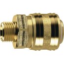 Schnellver.Kup.DN 7,2,AG MS blk Gew.G 1/2 Zoll 20,95mm...