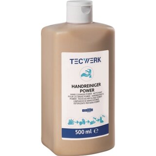 Handreiniger Power 500ml seifenfrei,lösemittelfrei,parfümiert TECWERK