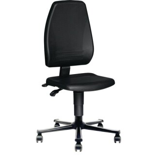 Arbeitsdrehstuhl Rl.Integralschaum schwarz 440-620mm TECWERK