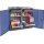Werkzeug-/Beistellschrank H1000xB1000xT500mm 2Schubl.,4Bd.anthrazit/blau TECWERK