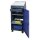 Werkzeugschrankset m.Pultaufsatz H1310xB500xT500mm anthrazitgrau/taubenblau TW