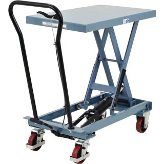 Scherenhubtischwagen Trgf.300kg Hubber.285-880mm fusshydraulisch TECWERK